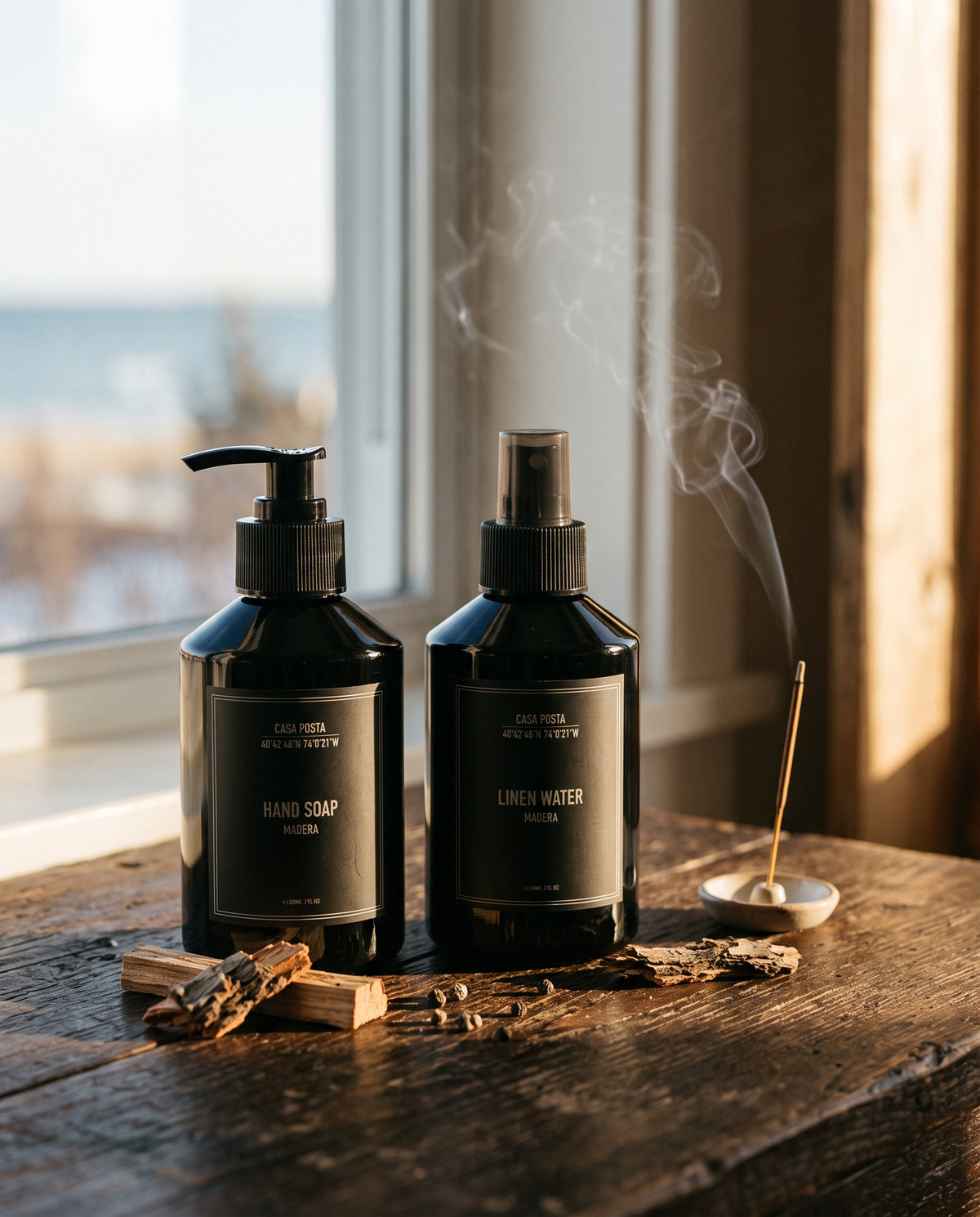 madera - linen water + hand soap